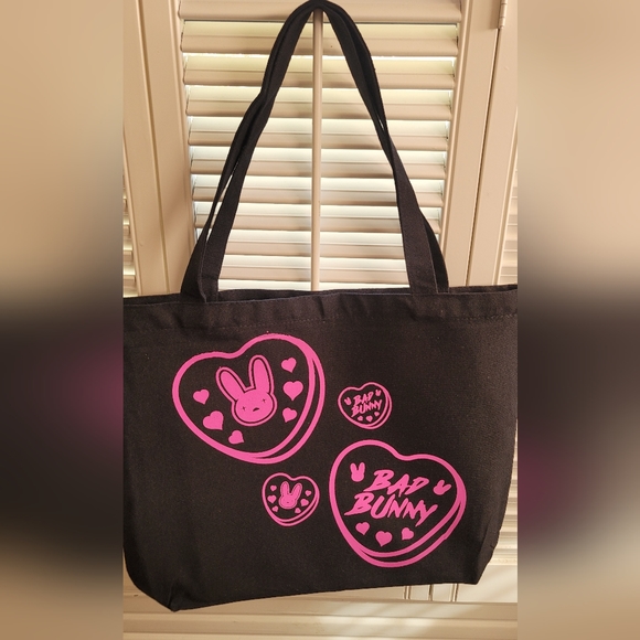 Canvas Zipper Tote Bag - Picture 1 of 5